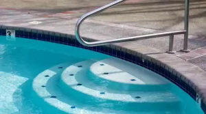 Why Do Swimming Pool Stairs Turn Yellow?